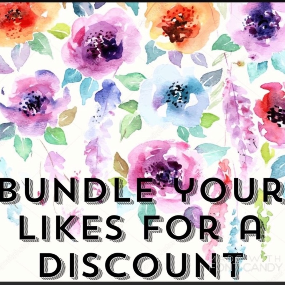 Bundle your likes for a discount